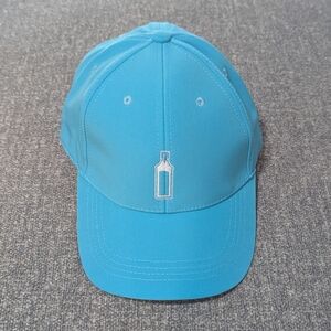 NEW! Bombay Sapphire Blue Adjustable Baseball Cap with Bottle Logo